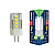 Лампа светодиодная LED-JC-220/3W/G4/CL 4000К прозрачная Uniel 4690485129240