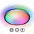 Управляемый светодиодный светильник ARION 60W RGB R-535-SHINY/SILVER 4900Lm пульт Estares