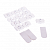 Крючки для монтажа гирлянд UCC-Y11 CLEAR 020 POLYBAG Набор из 20 шт. Прозрачные. ТМ Uniel