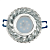 Точечный Светильник OREOL Crystal 7805 95/60mm Под Лампу MR16 Белый