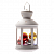 Фонарь со светодиодной гирляндой внутри ULD-L1220-010/DTB/RGB WHITE на батарейке 10д RGB мигает