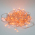 Бахрома светодиодная с эффектом мерцания ULD-B12006-195/TTK AMBER IP44 12м соединяемая 195д янтарный свет провод прозрачный ТМ Uniel