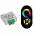 Контроллер RGB сенсорный 5кл. 5203B Черный 12/24V 18A 216/432W Oreol