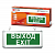 Светильник светодиодный аварийный СДБО-115 "ВЫХОД EXIT" 3 часа NI-CD AC/DC односторонний IN HOME