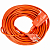 Удлинитель силовой в бухте YX10-101 /UCK-1N/2x1,00/20M/O ORANGE б/з 1гнездо 20м (ПВС 2х1,00) 10A оранжевый TМ Uniel