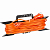 Удлинитель силовой на рамке YX10-101 /UCK-1N/2x1,00/30M/F ORANGE б/з 1гнездо 30м (ПВС 2х1,00) 10A оранжевый TМ Uniel
