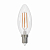 Лампа светодиодная диммируемая LED-C35-9W/4000K/E14/CL/DIM GLA01TR форма "свеча" серии Air 4000К