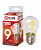 Лампа светодиодная LED-ШАР-deco 9Вт 230В Е27 6500К 810Лм прозрачная IN HOME