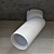 Светильник точечный накладной GU10 поворотный SOFFIT 17 60x155mm алюминий БЕЛЫЙ Oreol