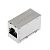 Проходной адаптер, RJ-45(8P-8C), FTP экранированный, категория 6, (гнездо-гнездо), REXANT