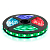 Сд лента МУЛЬТИКОЛОР 7.2Вт SMD5050-30LED 400Lm 12V IP33 RGB OREOL