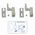 Светильник мебельный с креплением на дверцу ULK-C02 23A GREY SET2 4000к серый корпус Uniel
