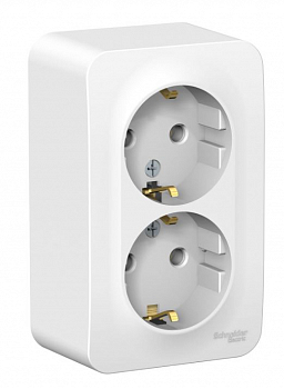 blanca-o-u-rozetka-dvojnaya-s-zazeml-bez-sht-izol-pl-16a-250v-belyj