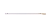 Шинопровод однофазный для трекового светильника R-1 белый 1 м LLT
