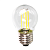 Лампа светодиодная LED-ШАР-deco 5Вт 230В Е27 4000К 450Лм прозрачная IN HOME