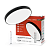 Светильник сд SCANDY SIMPLE-125RCB 125Вт 230В 3000-6500K 10000Лм 500x50мм с пультом ДУ черн IN HOME