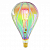 Лампа светодиодная Soho LED-SF31-5W/SOHO/E27/CW RAINBOW GLS77RB радужная Uniel