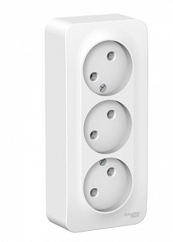 blanca-o-u-rozetka-3-aya-bez-zazemleniya-bez-sht-izol-pl-16a-250v-belyj